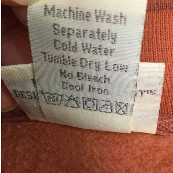 Artisans 1864 Saratoga Orange Mock Collar Long Sleeve Zippered Fleece Men's M - Picture 6 of 14